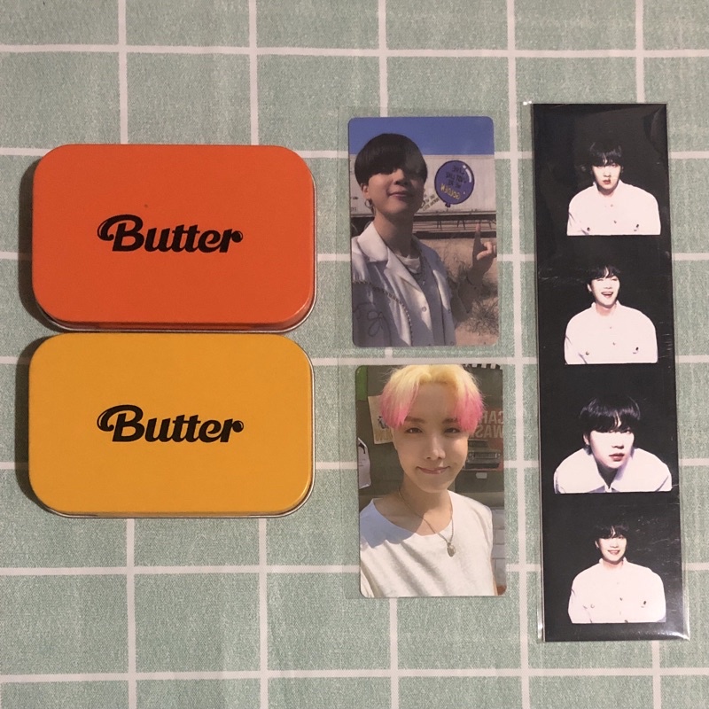 POB WEVERSE BTS BUTTER PC PHOTOSTRIP JIMIN JHOPE