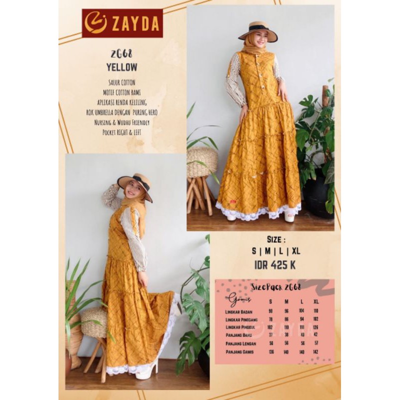 Zayda ZG68 motif baru