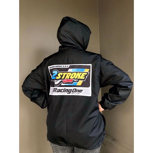 [COD] JAKET PARASUT 2 STROKE GANK NEW ORIGINAL.