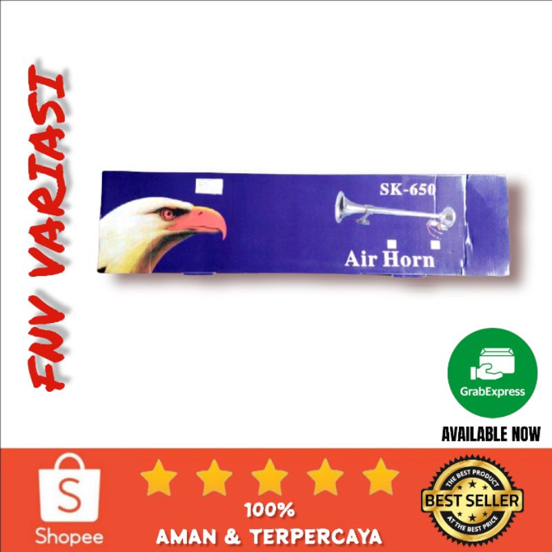 Klakson Big Horn Air Horn Klakson Angin Panjang 12V 24V