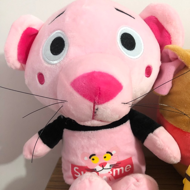 Boneka pink panther miniso