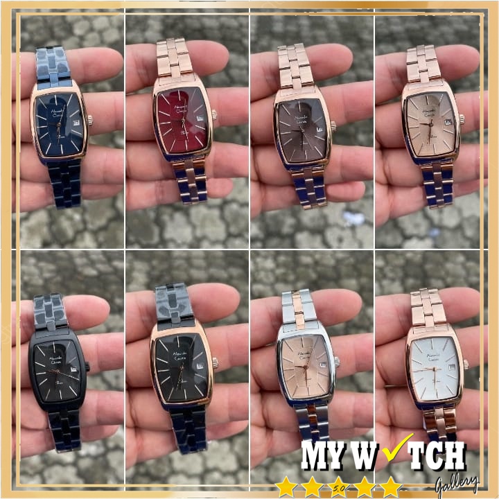 Jam Tangan Alexandre Christie Original Wanita AC 2961 LD Rantai Stainless