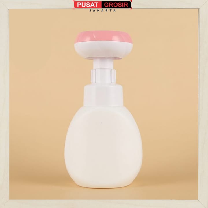S224 Botol Sabun Bentuk Busa Flower/Botol Sabun Pompa Refill/Dispenser Sabun Bentuk Bunga/Botol Sabu