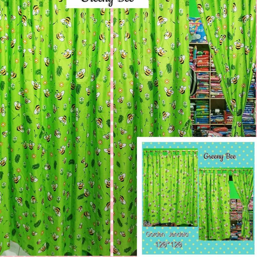 DCB Couple Gorden Pintu dan Jendela Pendek Tali Perekat 