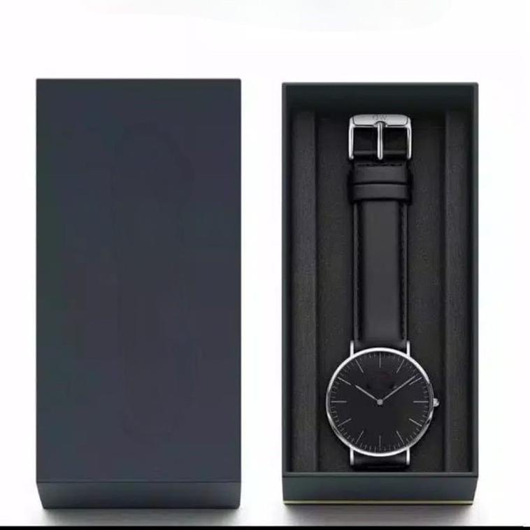 M3Z8 ✔ JAM TANGAN PRIA + BOX KULIT PUM DIAMETER 4.2CM||JAMTANGAN FASHION PRIA 7B8