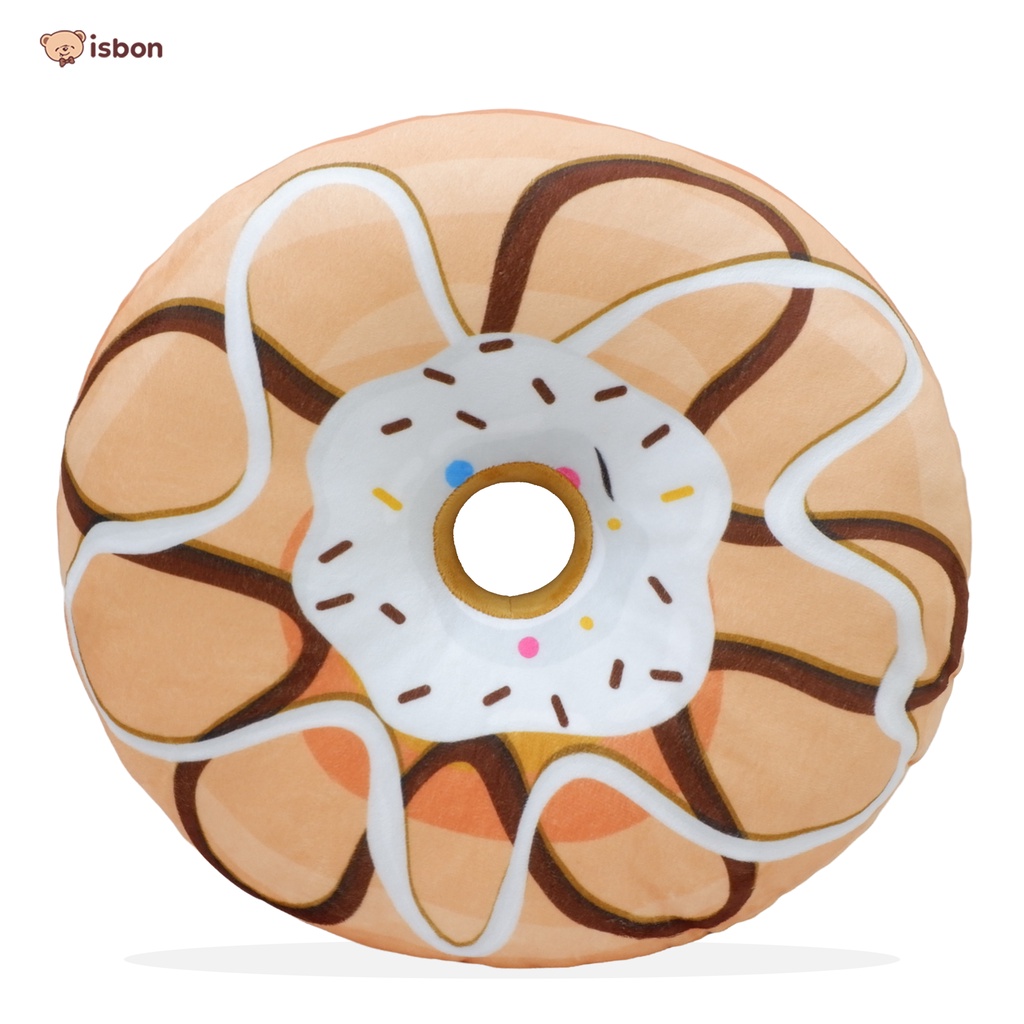 Bantal Shape Donat Boneka Donut Bulat Cake Baby Lounger by Istana boneka