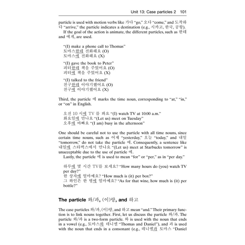 【BASIC & INTERMEDIATE KOREAN: A GRAMMAR AND WORKBOOK】1 SET (2 JILID) TATA STRUKTUR BAHASA KOREA + SOAL LATIHAN UNTUK TINGKAT DASAR DAN LANJUTAN-3