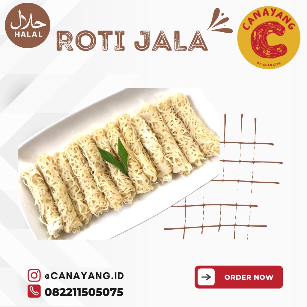 

Roti Jala Per Pcs min 25