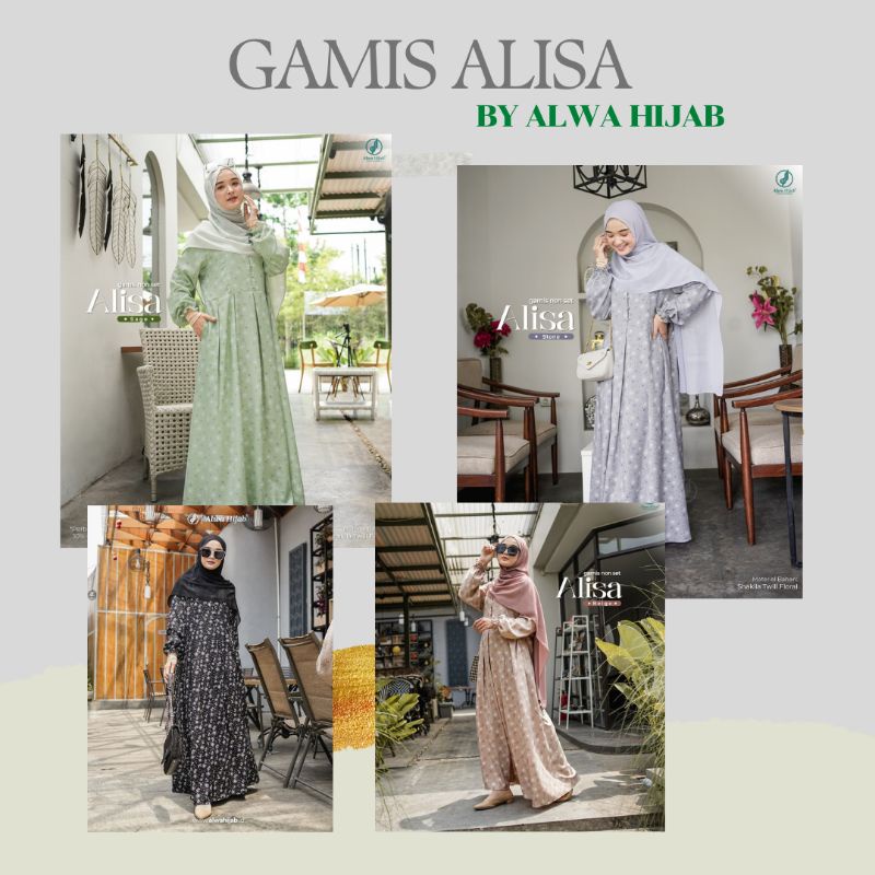 ALWA HIJAB PROMO GAMIS ALISA