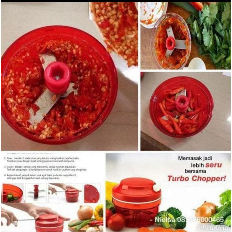 Turbo Chopper Tupperware