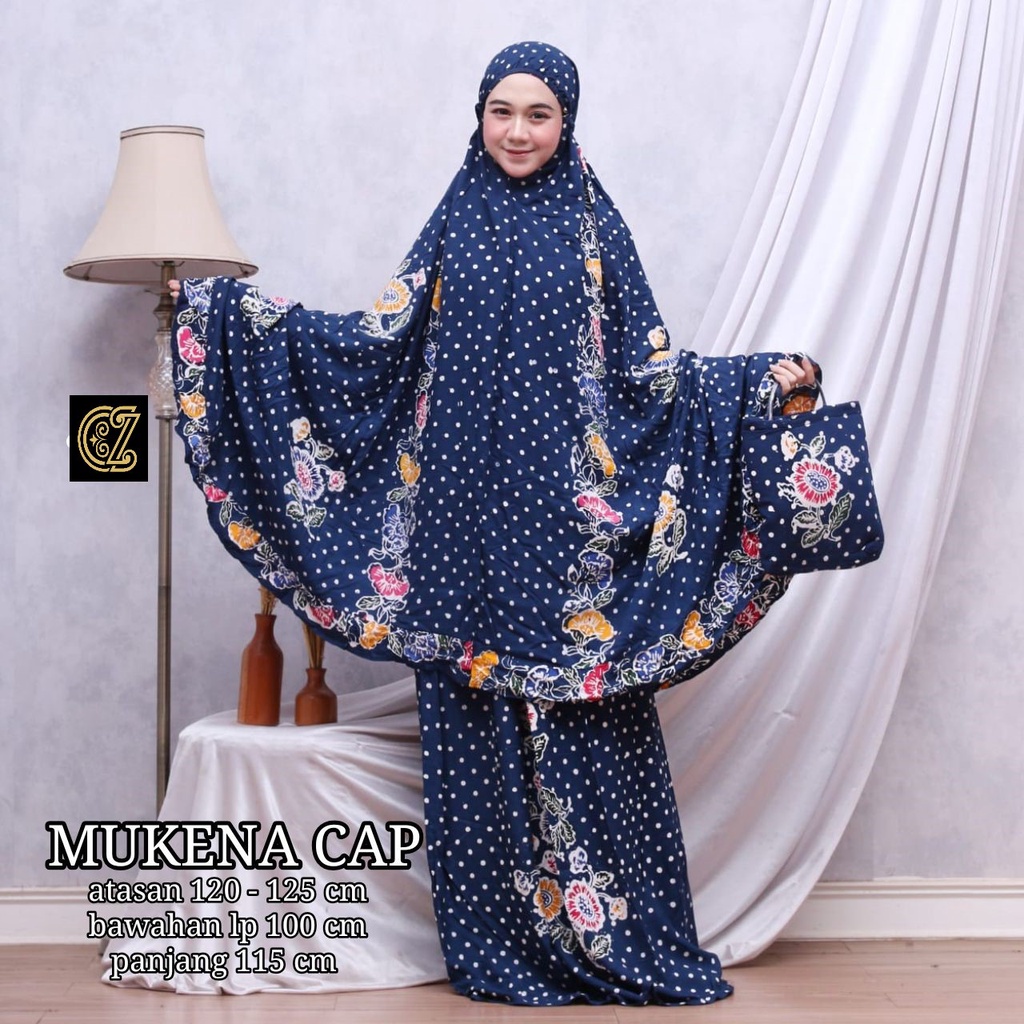 Mukena Setelan Batik Asli Pekalongan Rayon Adem 58 / Coza Batik