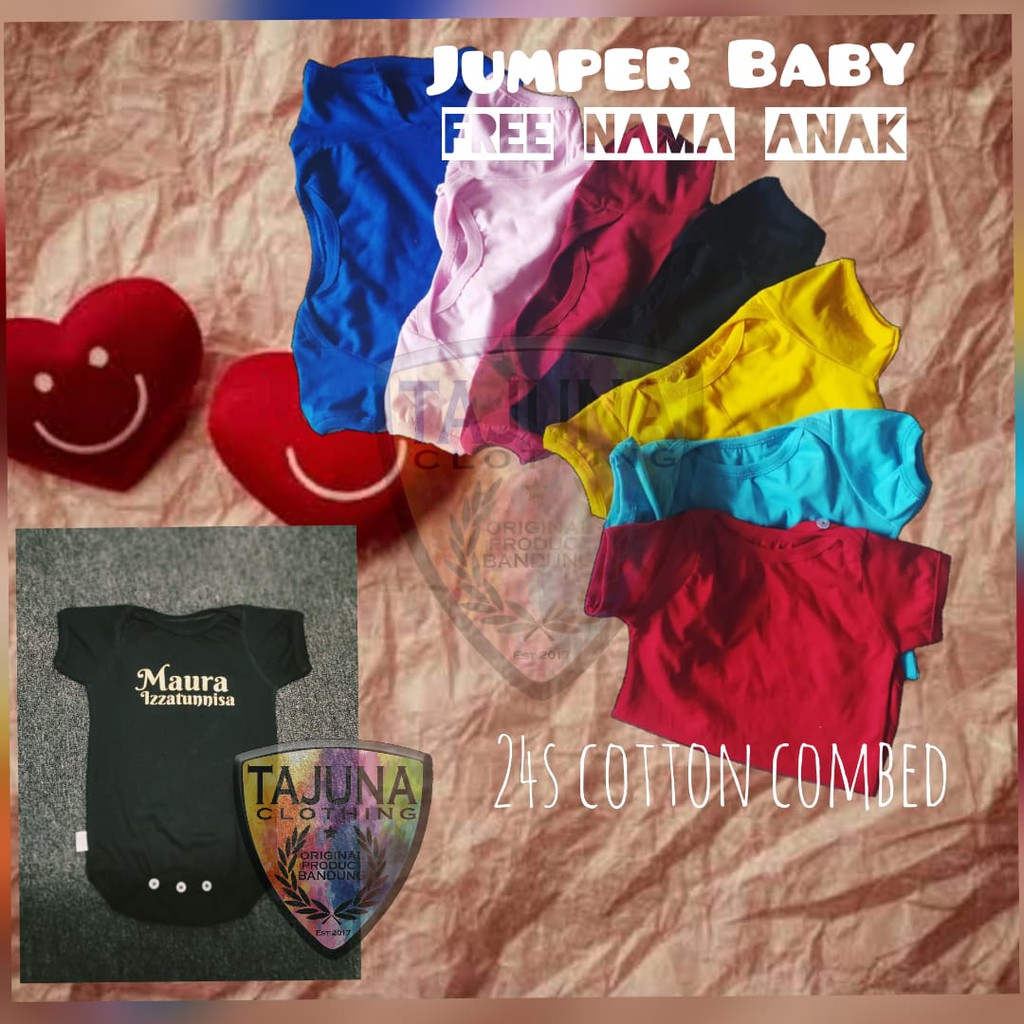 jumper baby sablon foto atw karakter kartun favorit