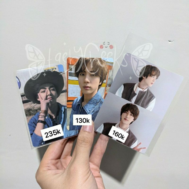 [READY INA] LD M2U Taehyung POB Weverse Merch Box 3 Seokjin BTS Official Photocard Armykit Butter Al