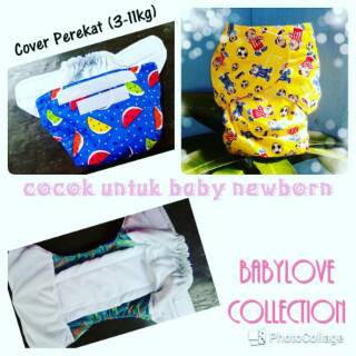 Popok Cuci Ulang / clodi murah / Celana perekat/ baby love perekat