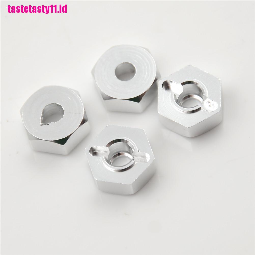 【TTID】RC 1:10 5MM Thickness 12mm Wheel HEX 5.0 Hubs Drive Adaptor Pins &amp; Screws