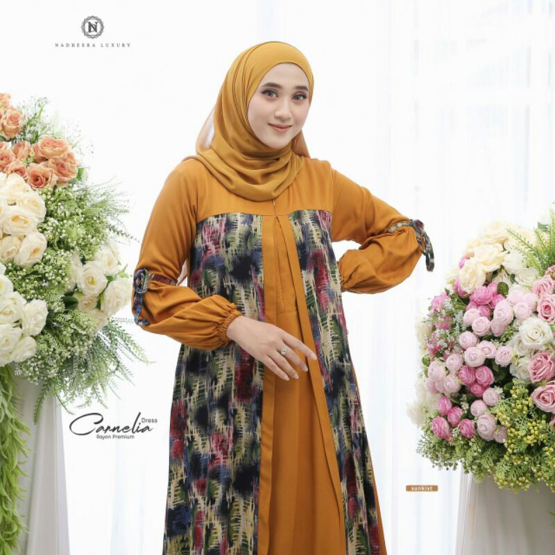 CARNELIA OUTFIT DRESS NADHEERA LUXURY