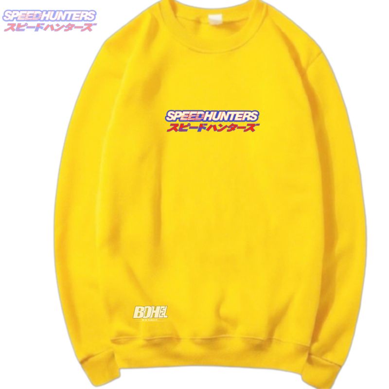 (BAYAR DITEMPAT)JUMBO M-XXXL ORIGINAL SWEATER PRIA CREWNECK SPEEDHUNTERS/jaket distro/sweater pria