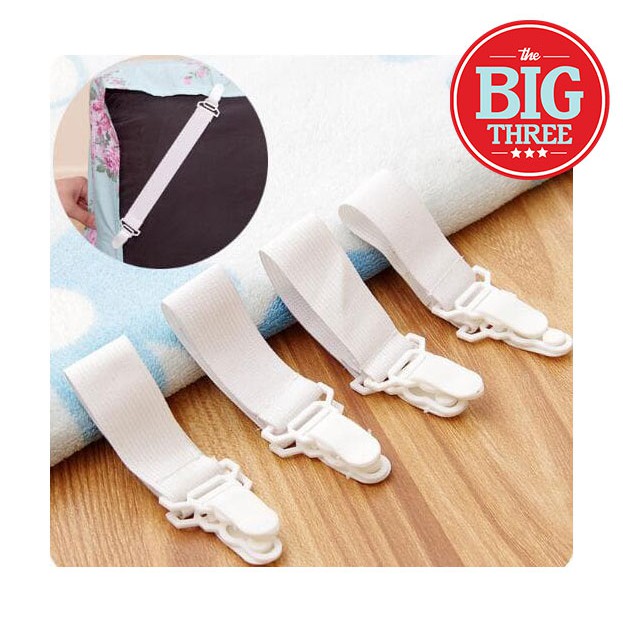 PENGAIT SEPREI / SHEET GRIPPERS [ 1 BUNGKUS = 4 PC ] - Sprei thebig3