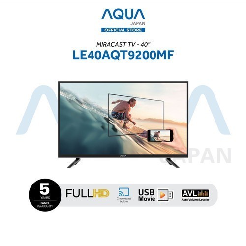 LED TV Aqua LE40AQT9200MF 40 inch Digital & Miracast 40AQT9200