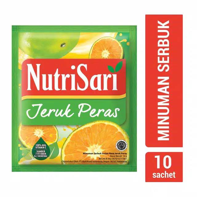 

Nutrisari Jeruk Peras 10's - tokogrosirkelontong