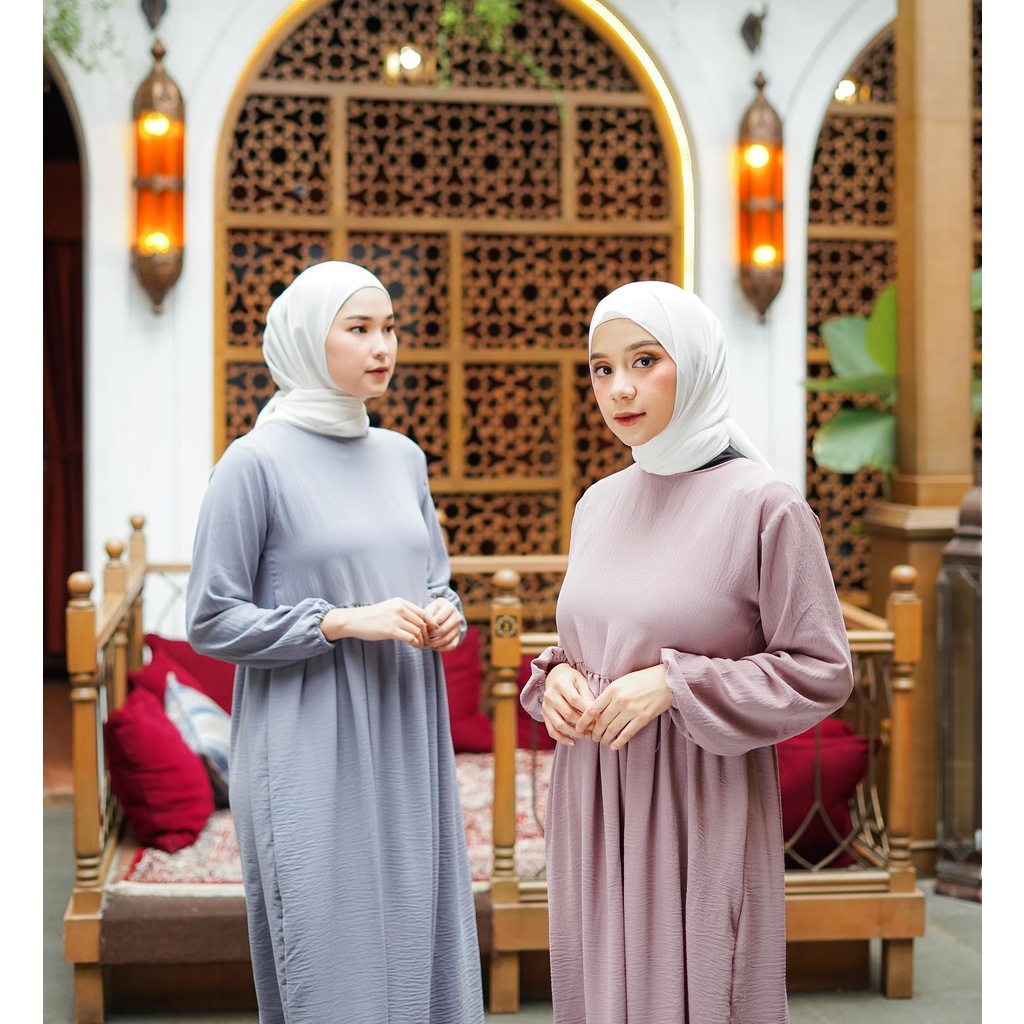 AMANI DRESS - DRESS MUSLIM - EID SERIES - PAKAIAN WANITA