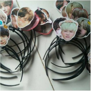 BANDO CUSTOM / HEADBAND KPOP / BANDO KPOP