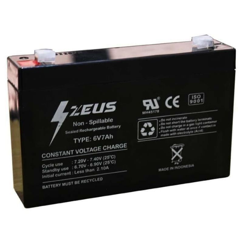 Jual Aki Mobil-Mobil Mainan Remot Vrla 6V7Ah Aki Kering | Shopee Indonesia