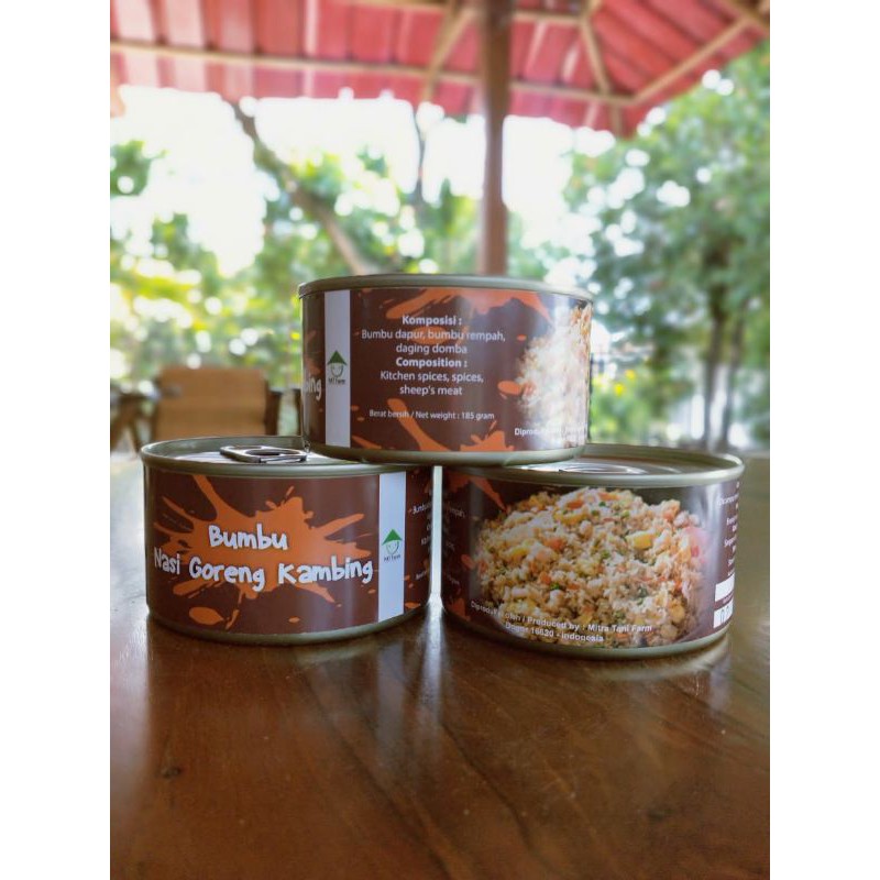 

BUMBU MASAKAN NASI GORENG DOMBA- HALAL- KHAS NUSANTARA- SIAP SAJI - RENDAH KOLESTEROL