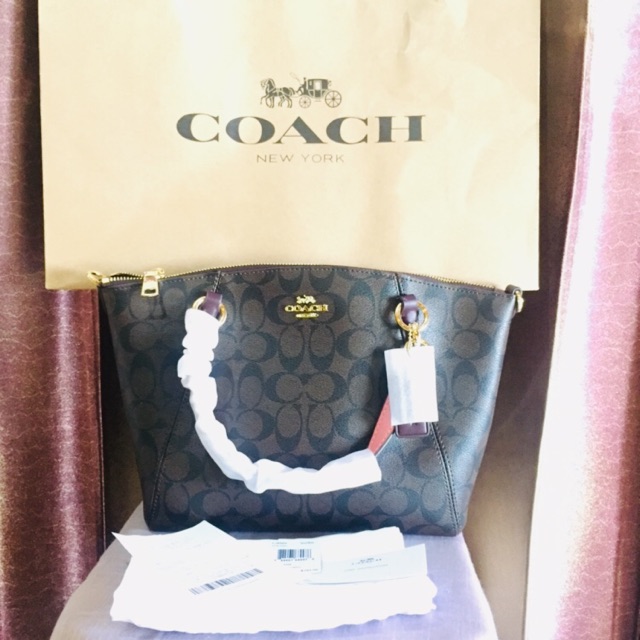 Coach Small Kelsey signature oxbold