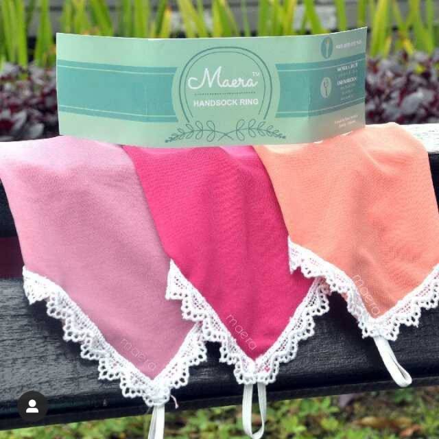 MAERA HANDSOCK RING PLAIN RENDA MANSET CINCIN SARUNG TANGAN RAYON SPANDEK JERSEY WARNA