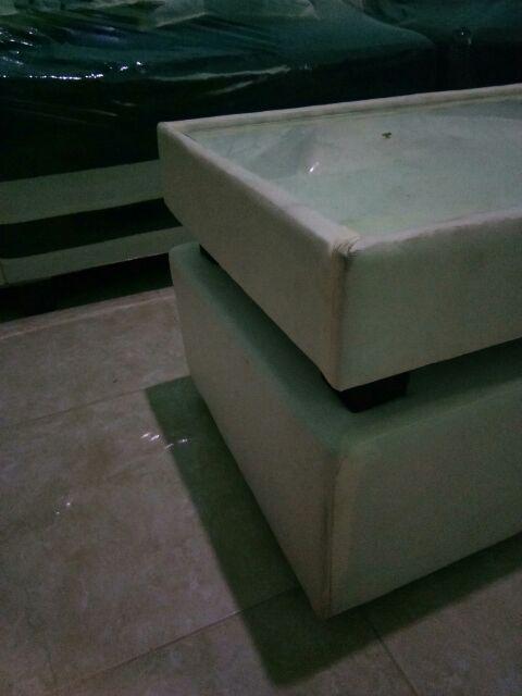 Sofa L Sudut Davinci + Meja (harga Obral)