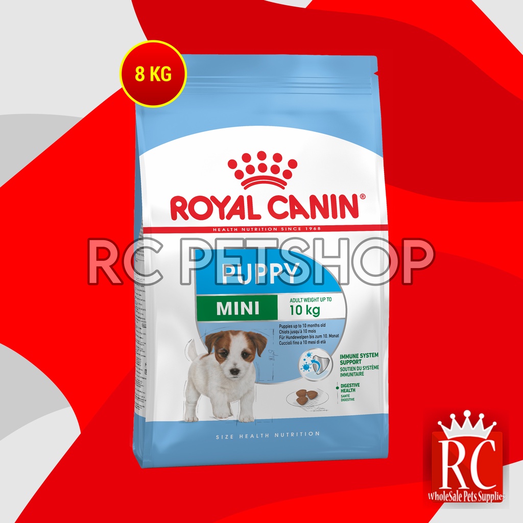 Makanan Anak Anjing / Royal Canin Mini Junior 8 Kg