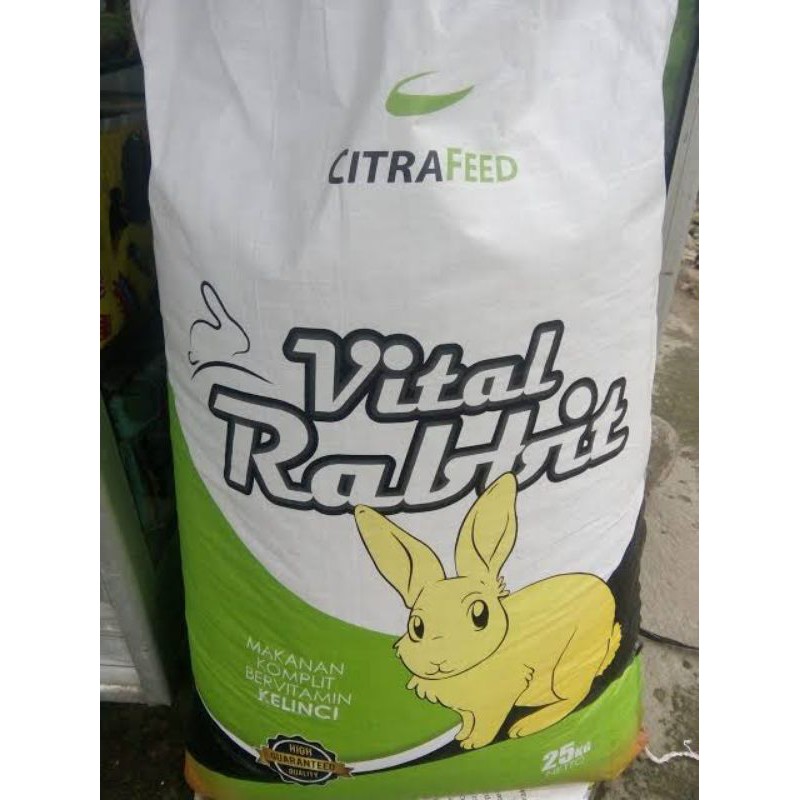 vital rabbit pelet vital rabbit - pakan kelinci - pelet kelinci