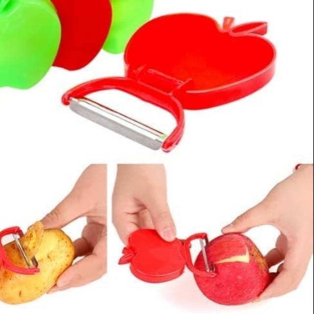 Apple peeler pisau pengupas buah model apel lipat