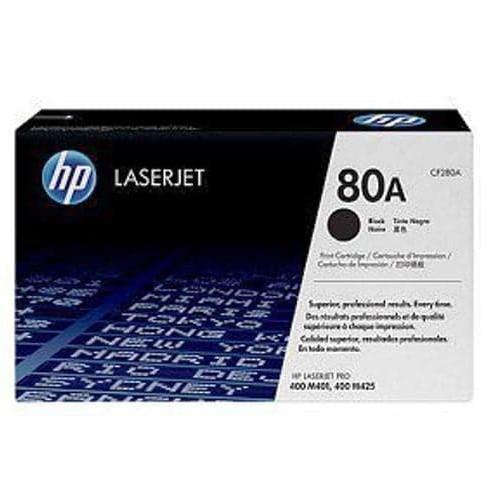 HP Black Toner 80A [CF280A] ORIGINAL 100% [GAK ORI UANG KEMBALI] ASLI