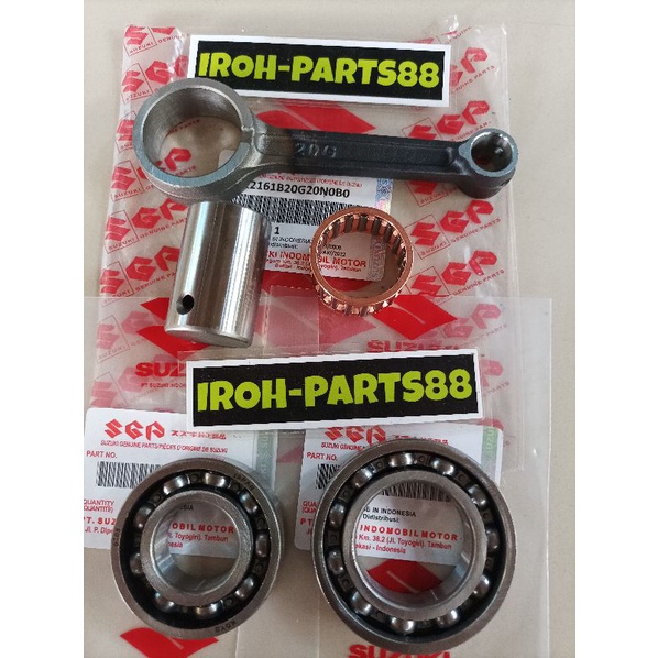 stang seher komplit+ bearing Suzuki Shogun 125,shogun 125rr, shogun 125 sp