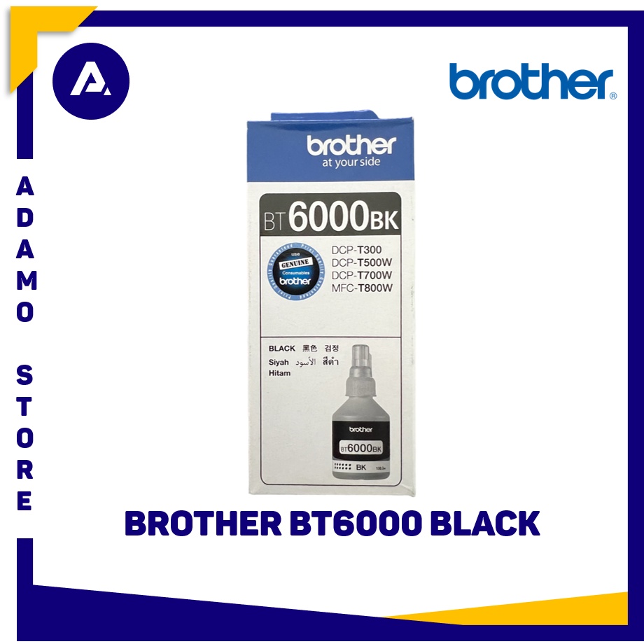 Tinta Brother BT6000BK BT 6000 Black Original