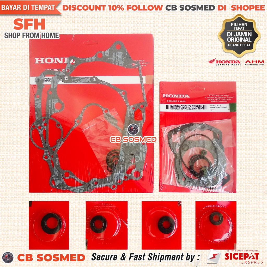 Full Set Packing Gasket A B Seal Oli Mesin Tiger 2000 Tiger Lama TILAM Tiger Lawas TILAS Original Ho