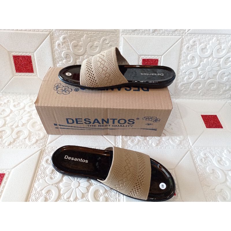 Sandal slop Desantos Rajut
