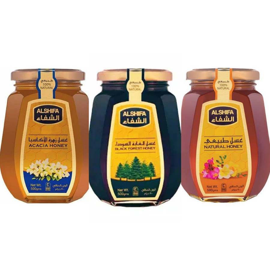 

Al Shifa Black Forest Honey - Acacia Honey - Natural Honey 500g