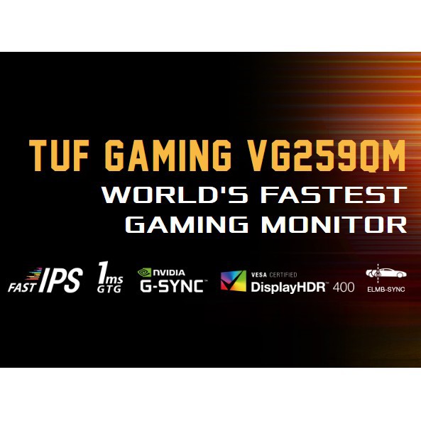 ASUS TUF Gaming VG259QM 25&quot; LED