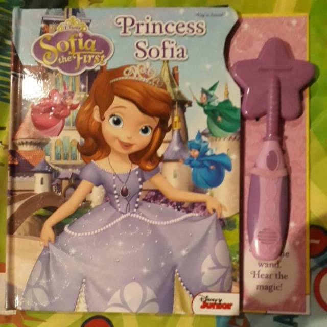 BUKU CERITA ANAK SOFIA THE FIRST . BUKU BIG BAD WOLF PRINCESS SOFIA