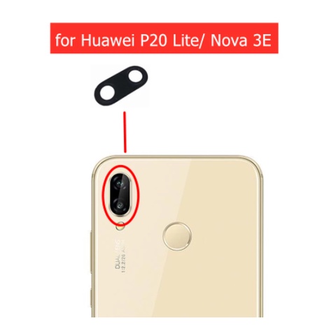 Camera Lens Lensa kamera kaca kamera belakang Huawei P20 Lite - Nova 3E