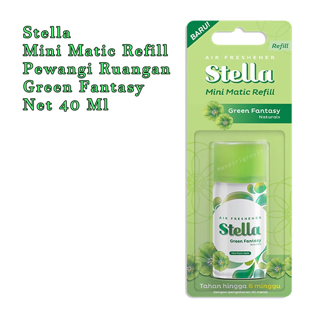 MINI MATIC REFILL *STELLA * AIR FRESHENER *  &amp; DUO MATIC REFILL