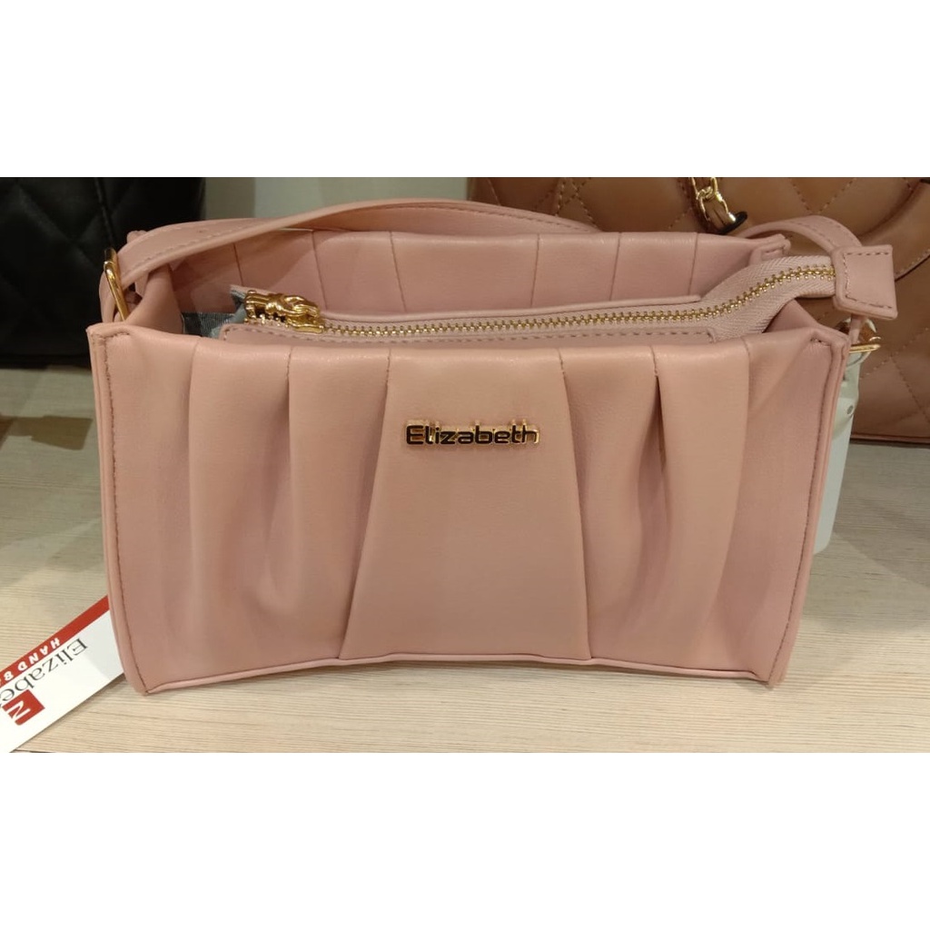 (EL.83) [PINK] TAS SELEMPANG SLING BAG WANITA MERK ELIZABETH