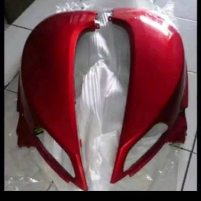 cover Body belakang Scoopy fi 2013 2014 2015 merah