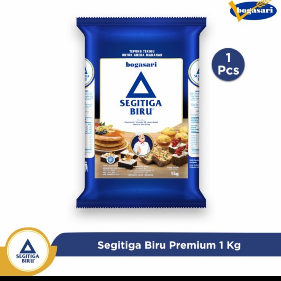 

Tepung Terigu Segitiga Biru 1 Kg