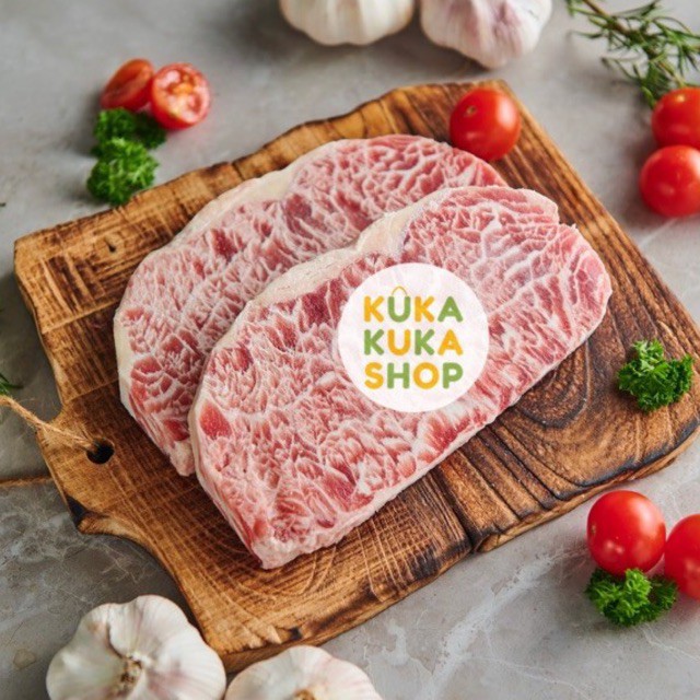 Daging Beef Steak Wagyu Primary Striploin / Sirloin Meltique 600gr - 3 pcs