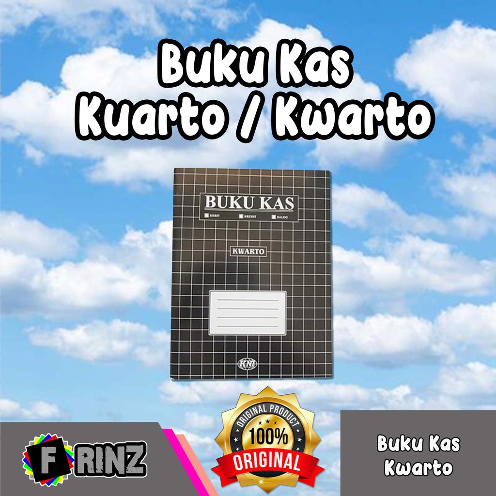 

ATK ~ Buku Kas Ukuran Kuarto Kecil / Buku Keuangan