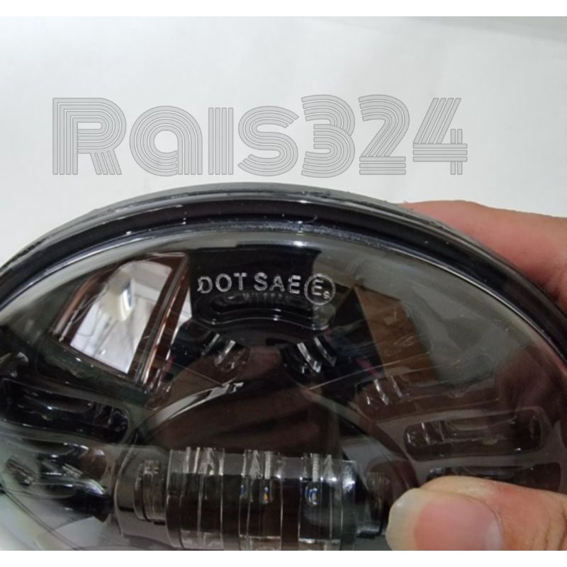 lampu daymaker 7inch& 19 titik led cobra Rxking New 2008, Scorpio Megapro Ninja SS Tiger 2008 dll-3